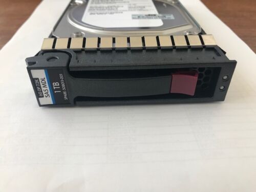 HP 1TB 7.2K SAS 6G 3.5" RPM 6GB/S 16MB CACHE HDD // HDD 507613-001 / GPN 507618-002 / MB1000FAMYU / ST31000424SS / 9JX244-035 (Used) // สินค้ารับประกัน โดย บริษัท อะไหล่เซิร์ฟเวอร์ จำกัด