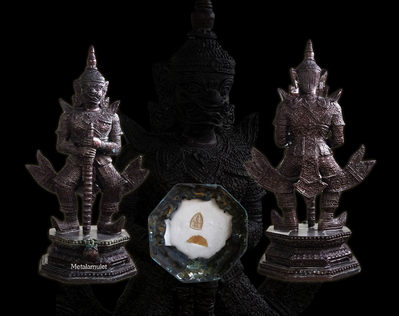 ท้าวเวสสุวรรณ ๒๐๐ปี วัดสุทธาราม หน้ายักษ์