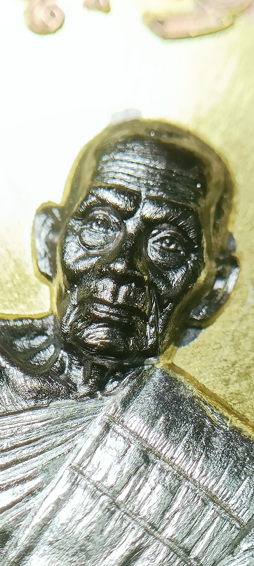 เหรียญ มงคล100ปี หลวงพ่อพัฒน์ วัดห้วยด้วน ปี 2566 รายการที่16 เนื้อแบล็คโรเดียม 4K