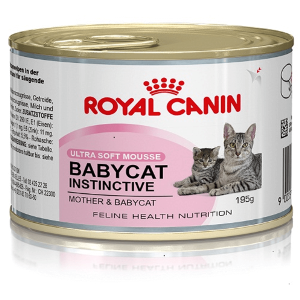 Babycat can อาหารเปียกแบบกระป๋องสำหรับลูกแมวอายุ 1-4 เดือน และแม่แมวให้นมลูก ขนาด 195 กรัม