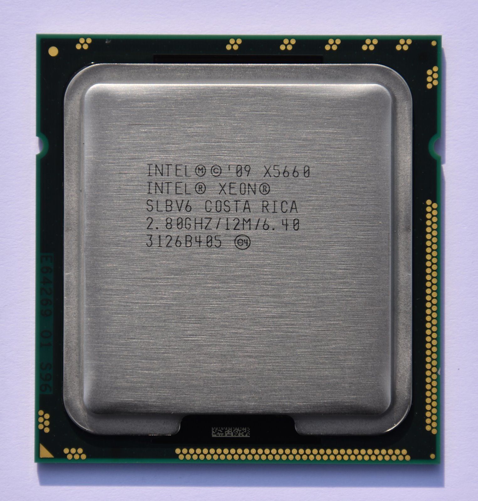 Intel Xeon X5660 SLBV6 2.8GHz 12 MB LGA 1366 Six Core CPU Processor (Used) // สินค้ารับประกัน โดย บริษัท อะไหล่เซิร์ฟเวอร์ จำกัด