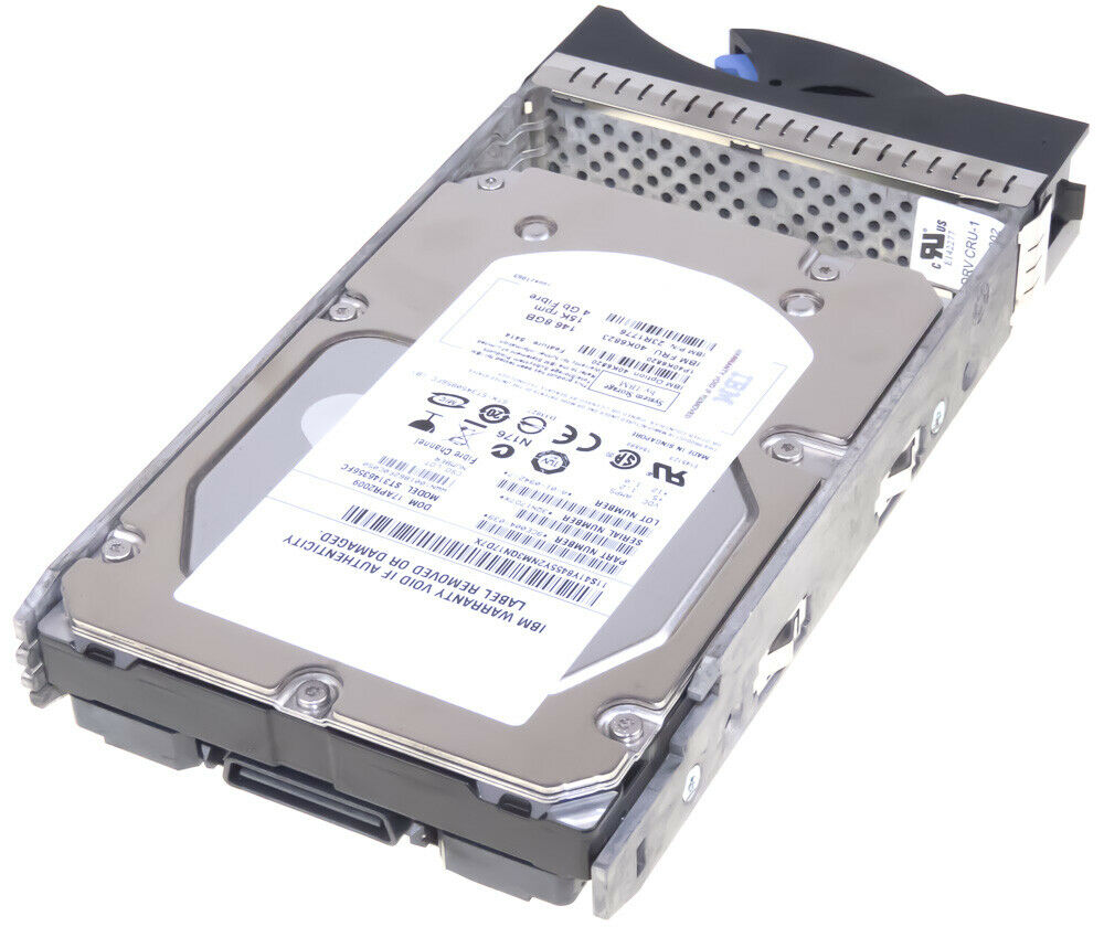IBM 146GB 15K 4G Fiber Channel 3.5" Hard Disk // 40K6823 / 40K6820 / 23R1776 (Used) // สินค้ารับประกัน โดย บริษัท อะไหล่เซิร์ฟเวอร์ จำกัด