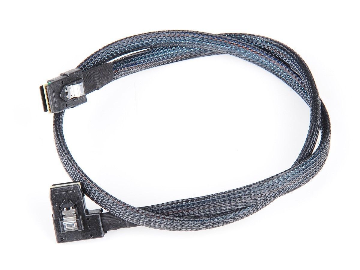 HP Mini SAS SFF-8087 90 Degree Drive Cable 22" // 668242-001 / 682626-001 (Used) // สินค้ารับประกัน โดย บริษัท อะไหล่เซิร์ฟเวอร์ จำกัด