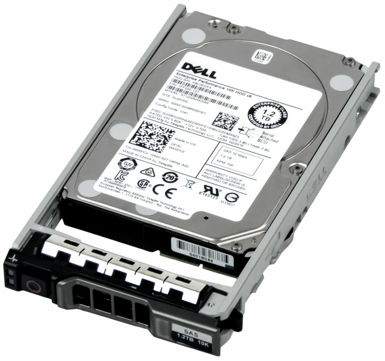 Dell 1.2TB 10K 12G SAS 2.5'' HDD Hard Disk // 0WXPCX / ST1200MM0088 / 1FF200-151 (Used) // สินค้ารับประกัน โดย บริษัท อะไหล่เซิร์ฟเวอร์ จำกัด