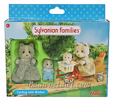 ซิลวาเนียน คุณแม่ปั่นจักรยาน (EU) Sylvanian Families Cycling with Mother