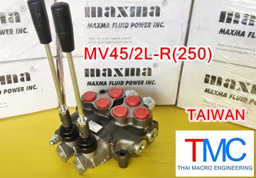 ไฮโดรลิคคอนโทรนวาล์ว(2แกน)maxma-MV45/2L-R(250)(45L/min)(5,000Psi/350Bar))ปี2017 Hydraulic control valve