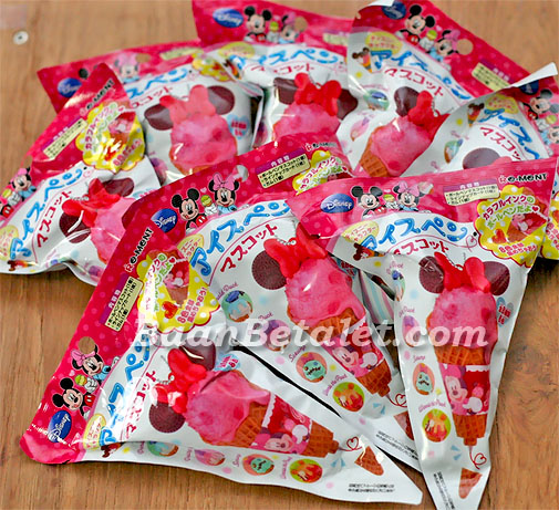 รีเม้น ปากกาดีสนีย์ไอศครีม 8 แบบ Re-ment Disney Character Ice Cream Pen
