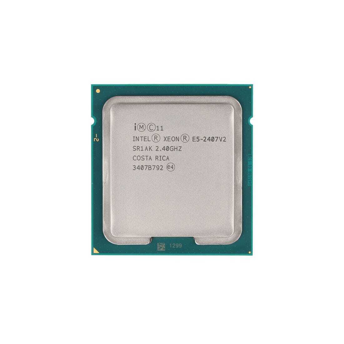 INTEL Xeon E5-2407 V2 / 4x 2.4GHz / Socket 1356 SERVER 4 Core CPU // SR1AK / E5-2407 V2 2.40GHz (Used) // สินค้ารับประกัน โดย บริษัท อะไหล่เซิร์ฟเวอร์ จำกัด