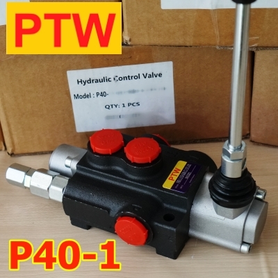 ไฮโดรลิคคอนโทรนวาวร์(4หุน)PTW P40-1(1แกน)(40L.)(3,000-4,600Psi)