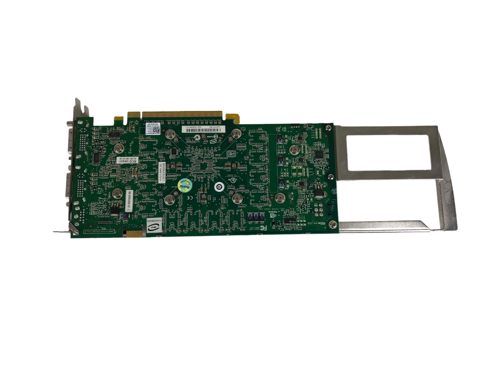 DELL NVIDIA Quadro FX 4600 768 MB DDR3 2*DVI STEREO Port Video Card // 0JP111 / JP111 (Used) // สินค้ารับประกัน โดย บริษัท อะไหล่เซิร์ฟเวอร์ จำกัด