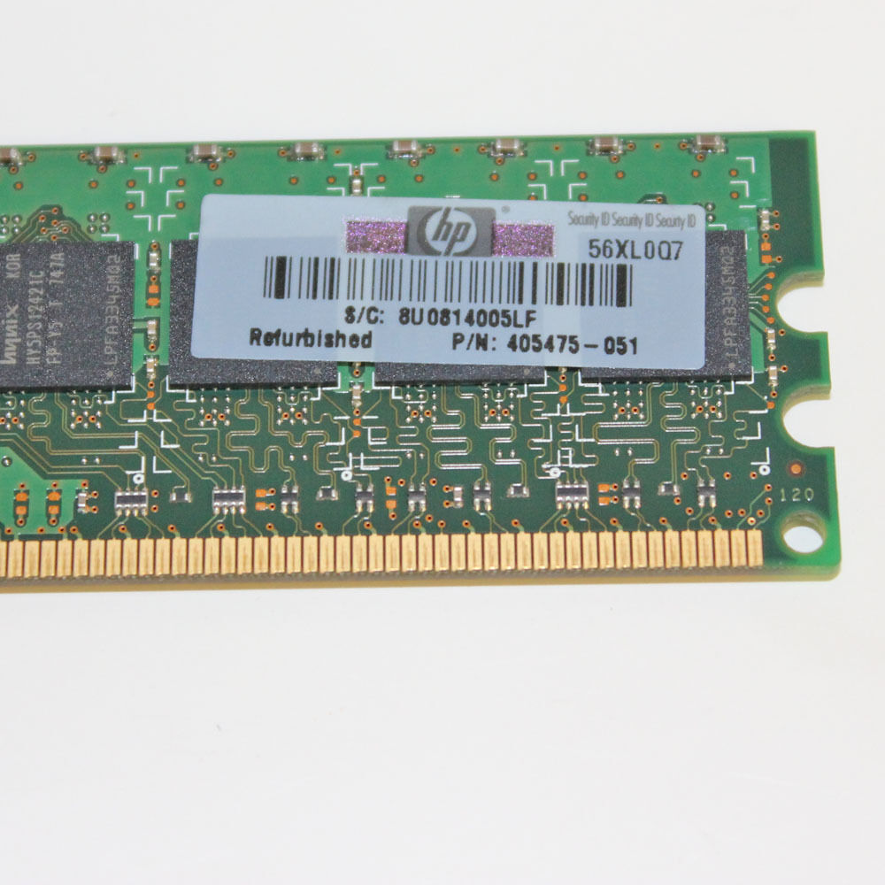 HP RAM 1GB 1Rx4 PC2-5300P / 405475-051 (Used) // สินค้ารับประกัน โดย บริษัท อะไหล่เซิร์ฟเวอร์ จำกัด