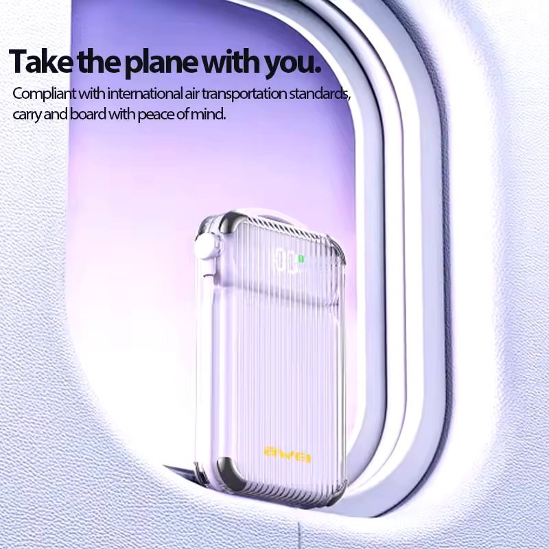 P89K MULTIPLE OUTPUT POWERBANK WITH CABLE 10000mAh