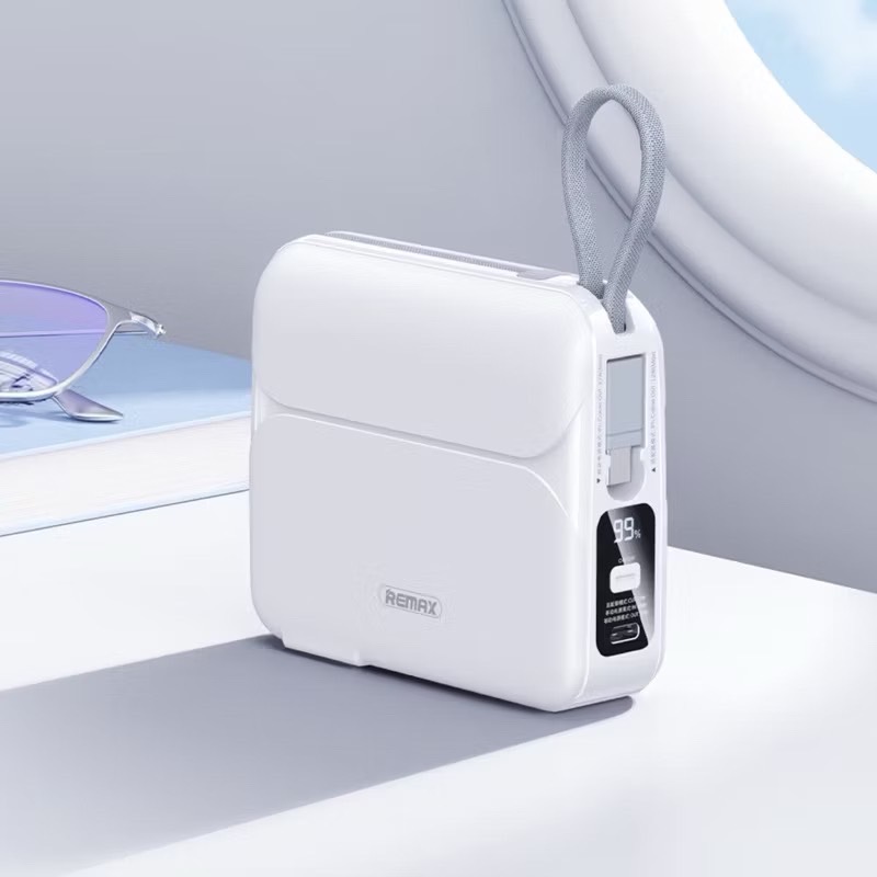 RPP-553 PD27W+QC22.5W CABLE FAST CHARGING POWERBANK CHARGER 20000mAh