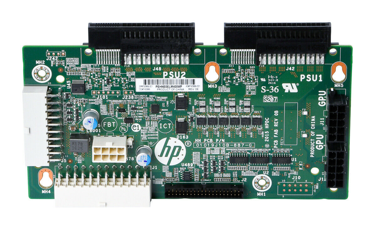 HPE Power Supply Backplane Power Distribution Board Proliant ML350 Gen9 / 780968-001 (Used) // สินค้ารับประกัน โดย บริษัท อะไหล่เซิร์ฟเวอร์ จำกัด
