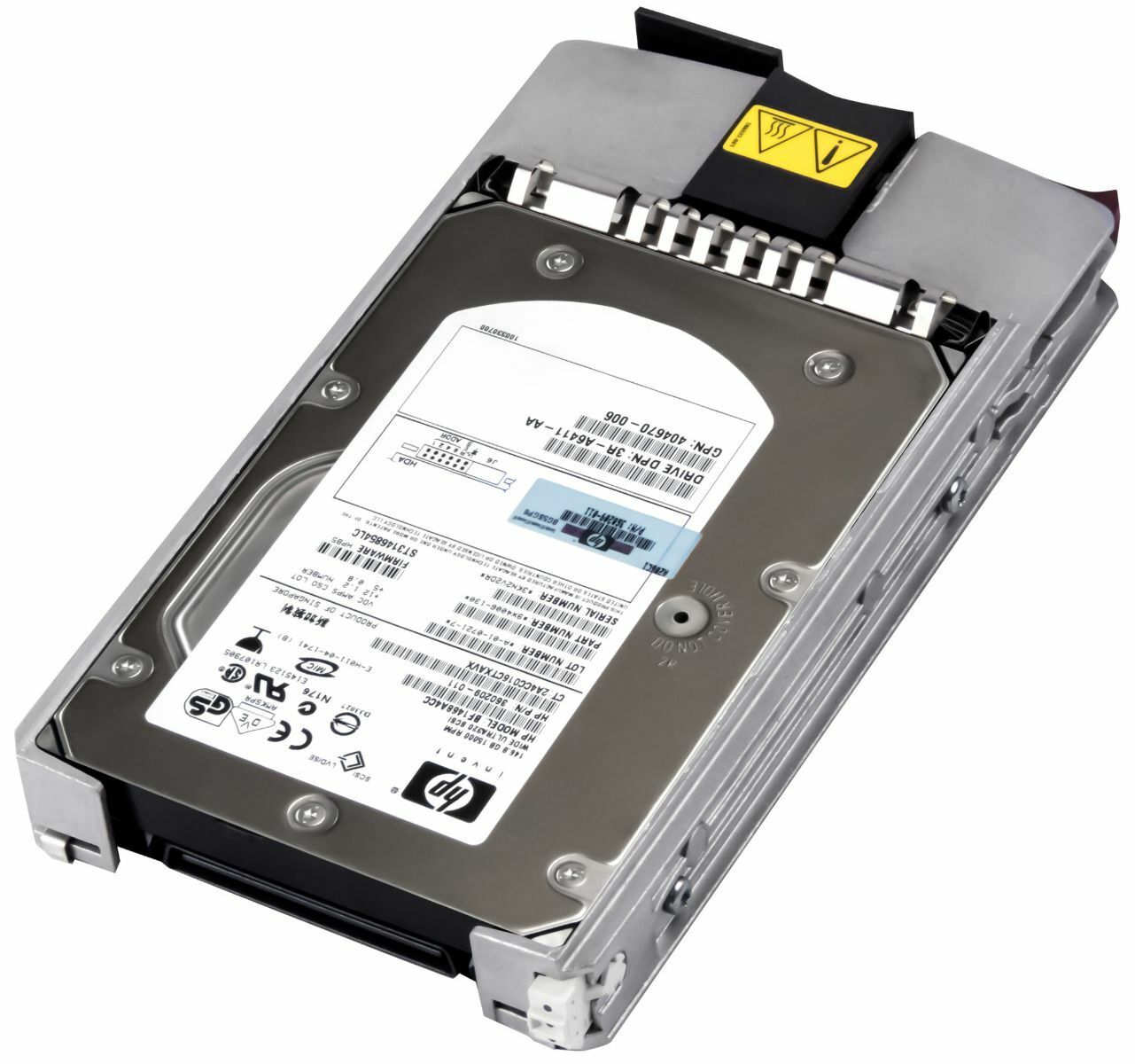 HP 146GB 15K 8MB SCSI U320 80-PIN 3.5"" Hard Drive // BF1468A4CC / HDD 360209-011 / GPN 271837-022 / TRAY 404712-001 / ST3146854LC (Used) // สินค้ารับประกัน โดย บริษัท อะไหล่เซิร์ฟเวอร์ จำกัด