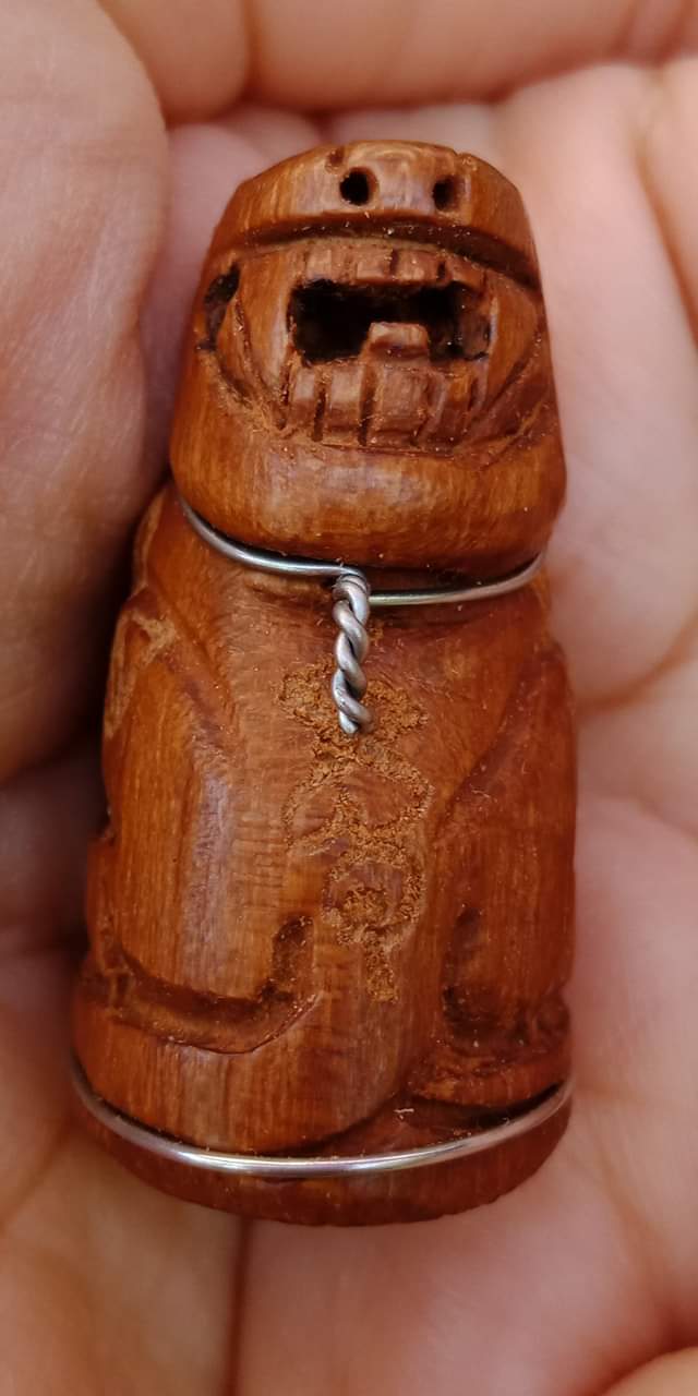 เสือเพชรกลับ หลวงพ่อแปะ วัดสว่างอารมณ์(แคแถว) สร้างปี 59 แกะจากไม้คูณตาย กลับร้าย กลายเป็นดี โชคลาภมั่งมี ค้าขาย ร่ำรวย