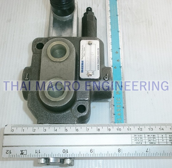 ้ ไฮโดรลิคคอนโทรลวาล์ว(1แกน) hydraulic control valve MAXMA MB2 Series(45L/min)(3,570Psi/250Bar)