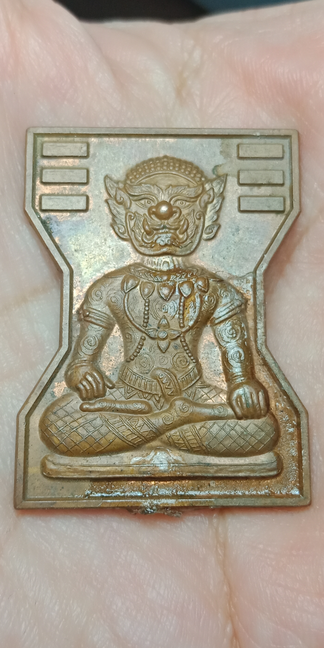 เหรียญพระพิราพมเหศวร พระอาจารย์อึ่ง วัดเชิงหวาย ออกงานไหว้ครูประจำปี 2557