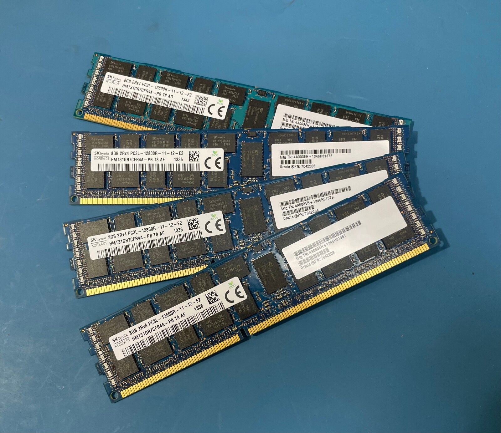 SUN Oracle 8GB 2Rx4 PC3L-12800R DDR3 Memory // HMT31GR7EFR4A-PB / 7042208 (Used) // สินค้ารับประกัน โดย บริษัท อะไหล่เซิร์ฟเวอร์ จำกัด