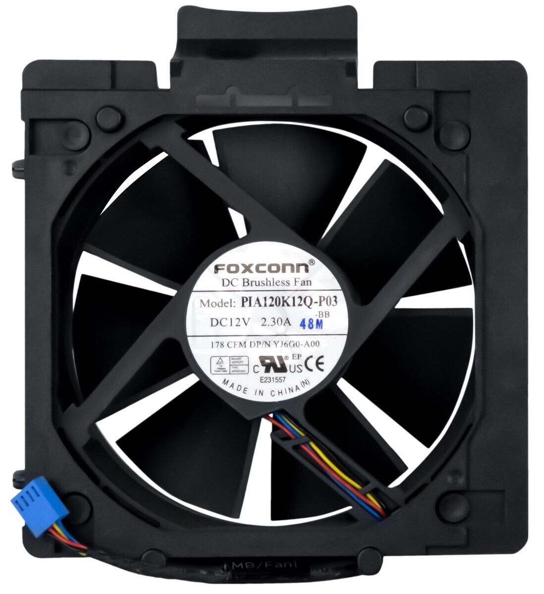 Dell Fan Fon PowerEdge T320 T420 // FWGY3 / 0FWGY3 / Model AFC1212DE / NJGNP-A00-BA94 (Used) // สินค้ารับประกัน โดย บริษัท อะไหล่เซิร์ฟเวอร์ จำกัด