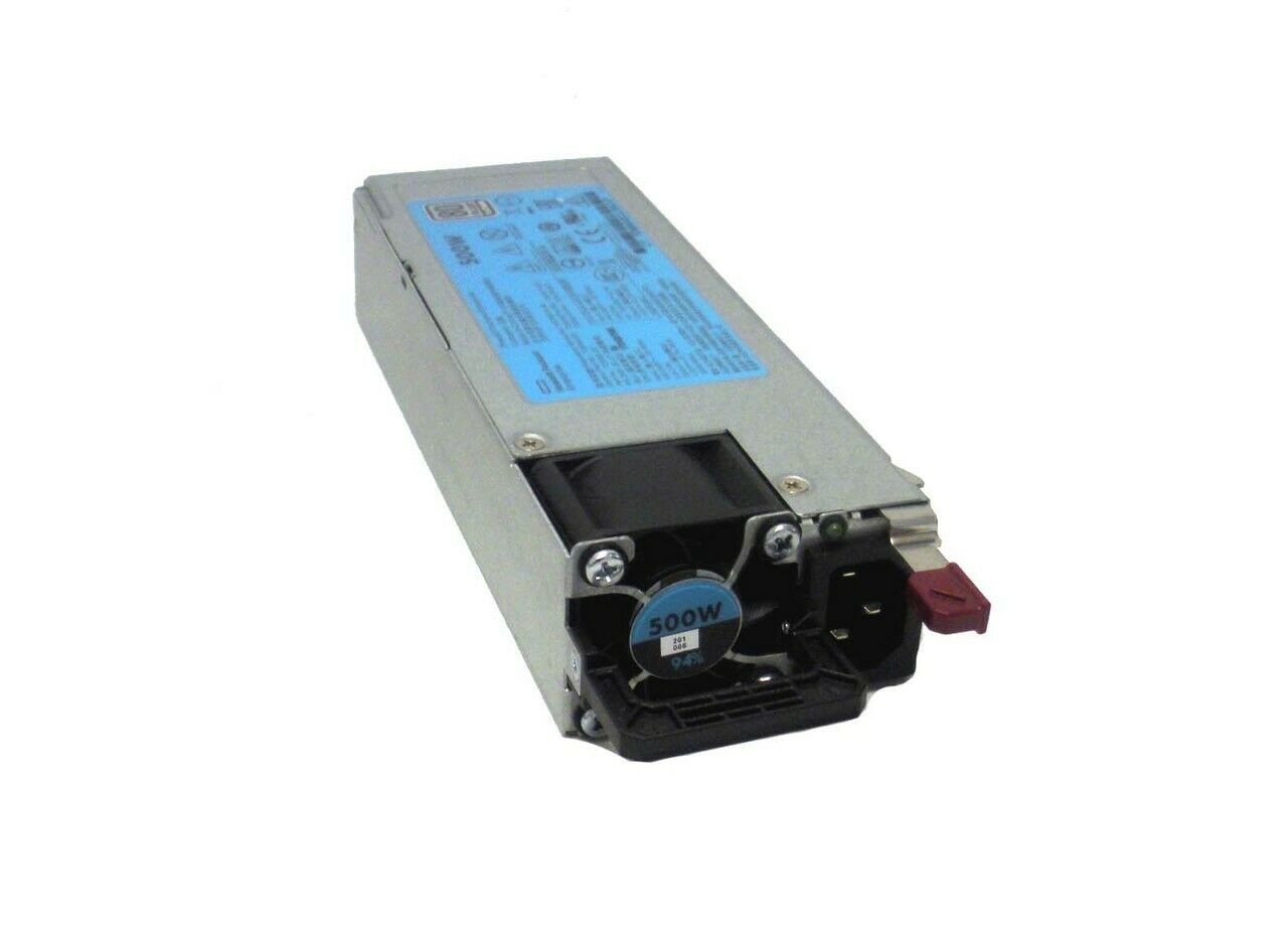 HP Power Supply 500W For DL380 DL360 ML350 G9 Gen9 // 723595-001 / 723594-001 / 720478-B21 / 754377-001 (Used) // สินค้ารับประกัน โดย บริษัท อะไหล่เซิร์ฟเวอร์ จำกัด