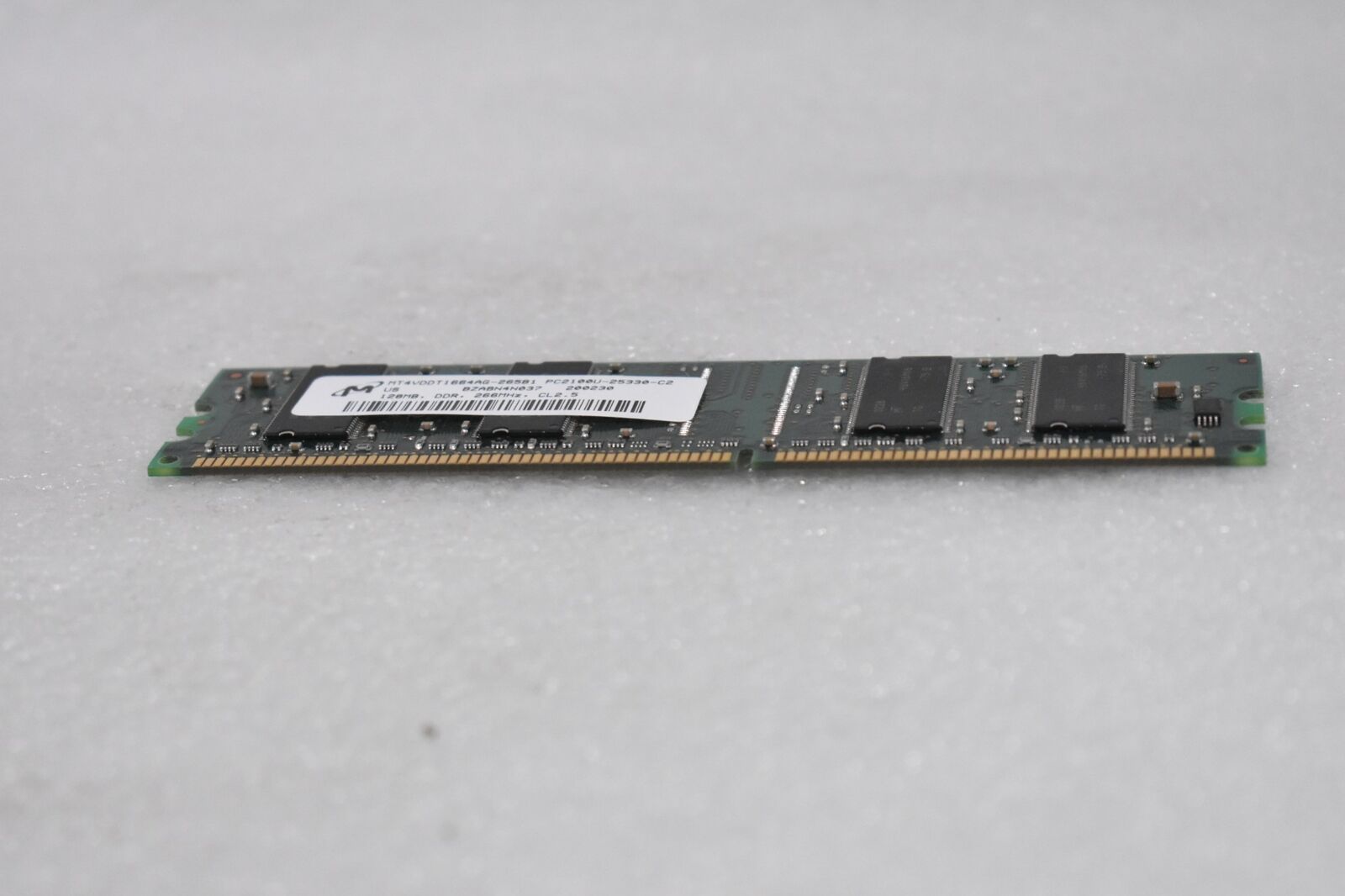 Micron 128MBP C2100U-25330-C2 DDR 266MHZ CL2.5 / MT4VDDT1664AG-265B1 (Used) // สินค้ารับประกัน โดย บริษัท อะไหล่เซิร์ฟเวอร์ จำกัด