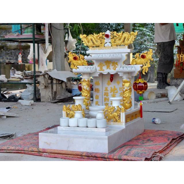 ศาลเจ้าที่จีนหินอ่อน 16 นิ้ว 40