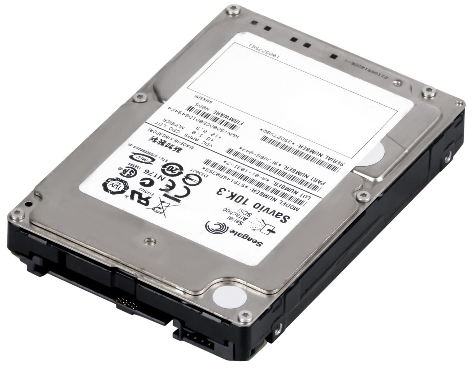 Seagate Savvio 10K.3 146GB 10K 3G SAS 2.5" RPM Hard Disk HDD // ST9146803SS / 9FJ066-047 (Used) // สินค้ารับประกัน โดย บริษัท อะไหล่เซิร์ฟเวอร์ จำกัด