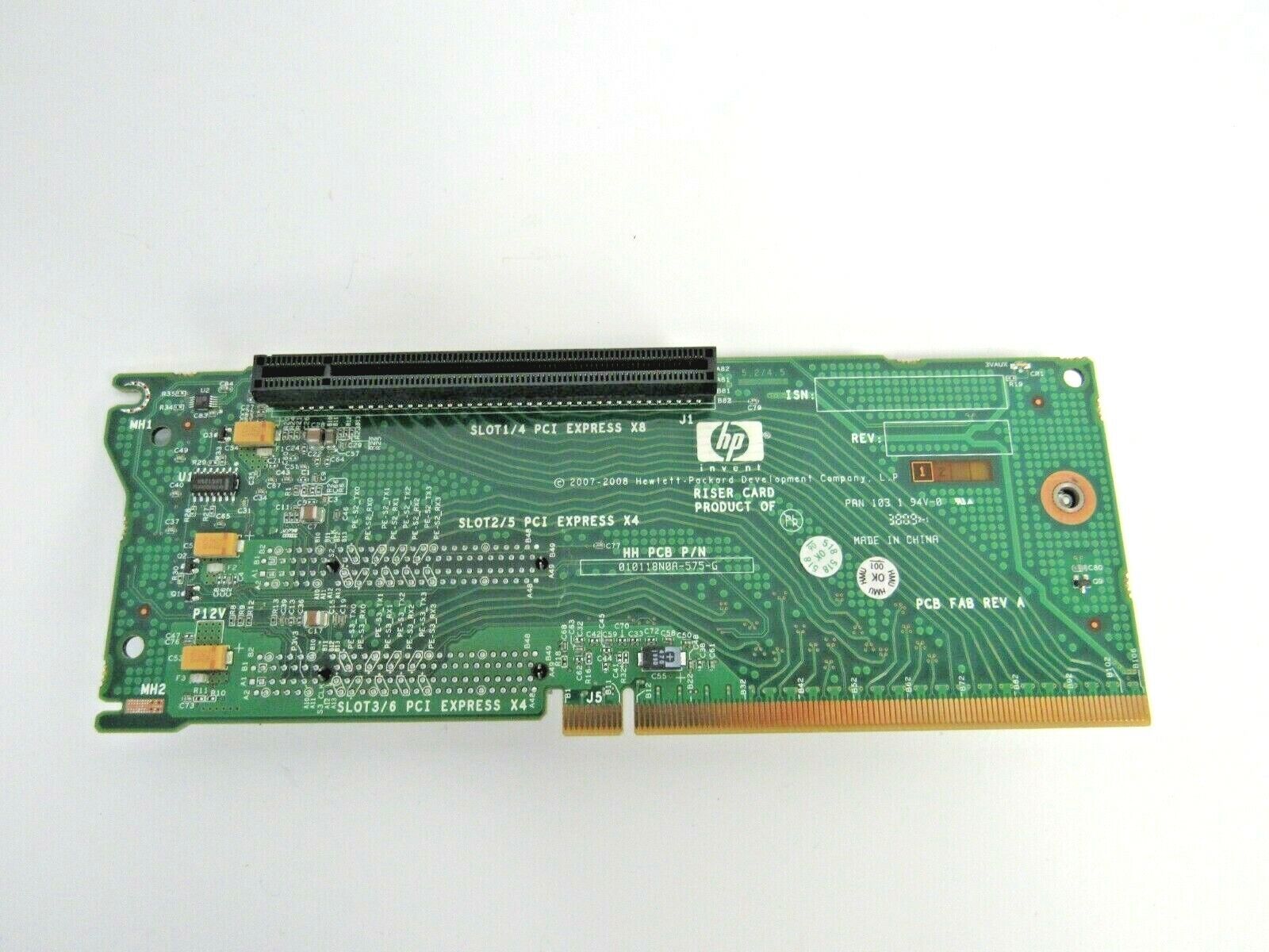 HP Proliant DL380 G6 G7 PCI PCIe Riser Board Card // 496057-001 / 451278-001 (Used) // สินค้ารับประกัน โดย บริษัท อะไหล่เซิร์ฟเวอร์ จำกัด