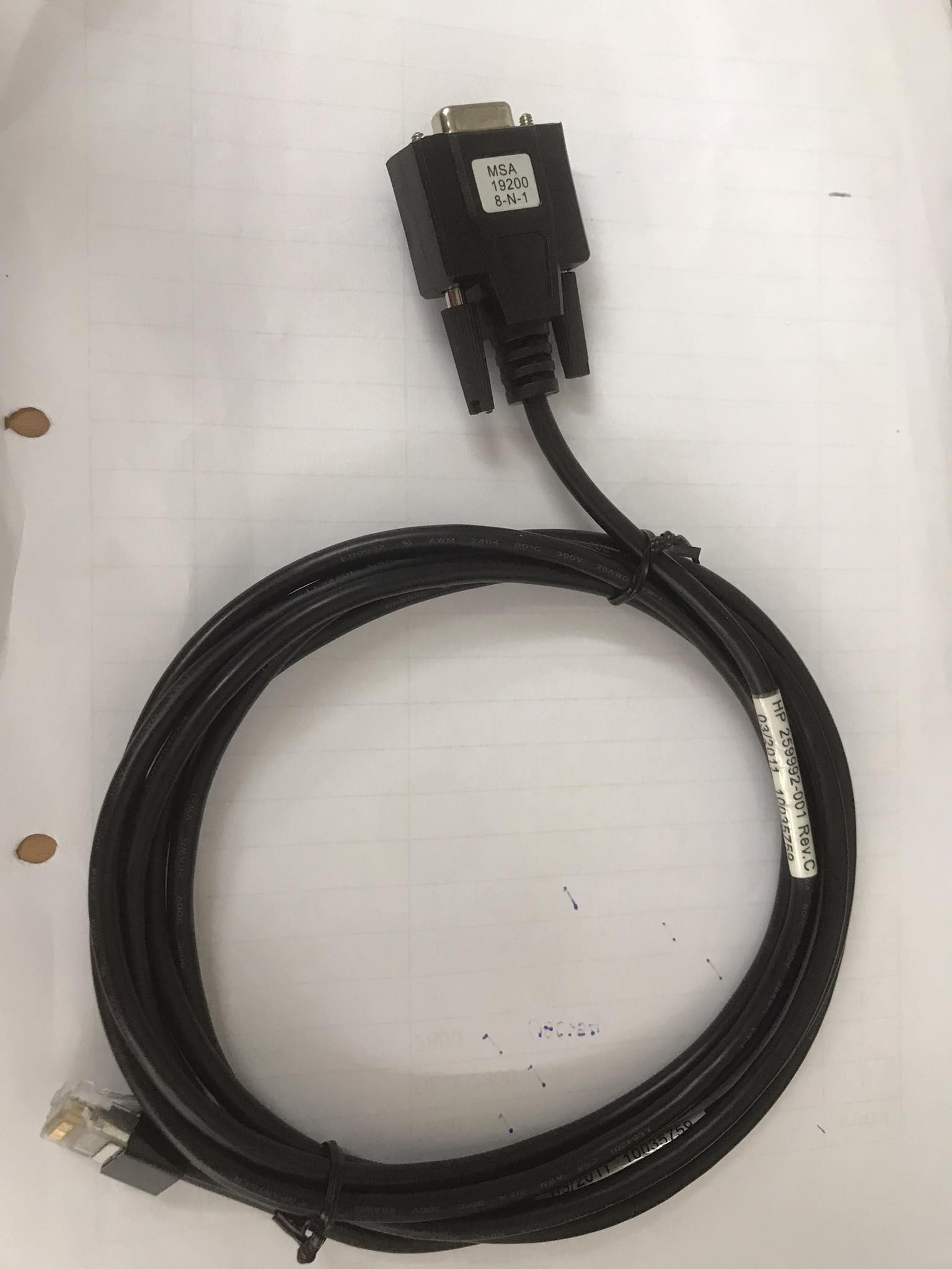 HP cable MSA1000 serial adapter HP Bagged // 259992-001 / 316131-001 (Used) // สินค้ารับประกัน โดย บริษัท อะไหล่เซิร์ฟเวอร์ จำกัด