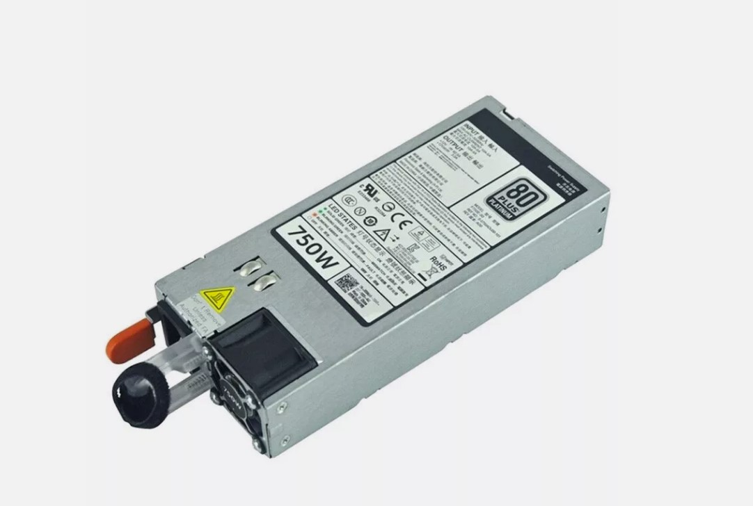 Dell Power Supply 750W 80+ Platinum PSU Dell For R620 R520 R720 R820 R920 // 0CWKMX (Used) // สินค้ารับประกัน โดย บริษัท อะไหล่เซิร์ฟเวอร์ จำกัด