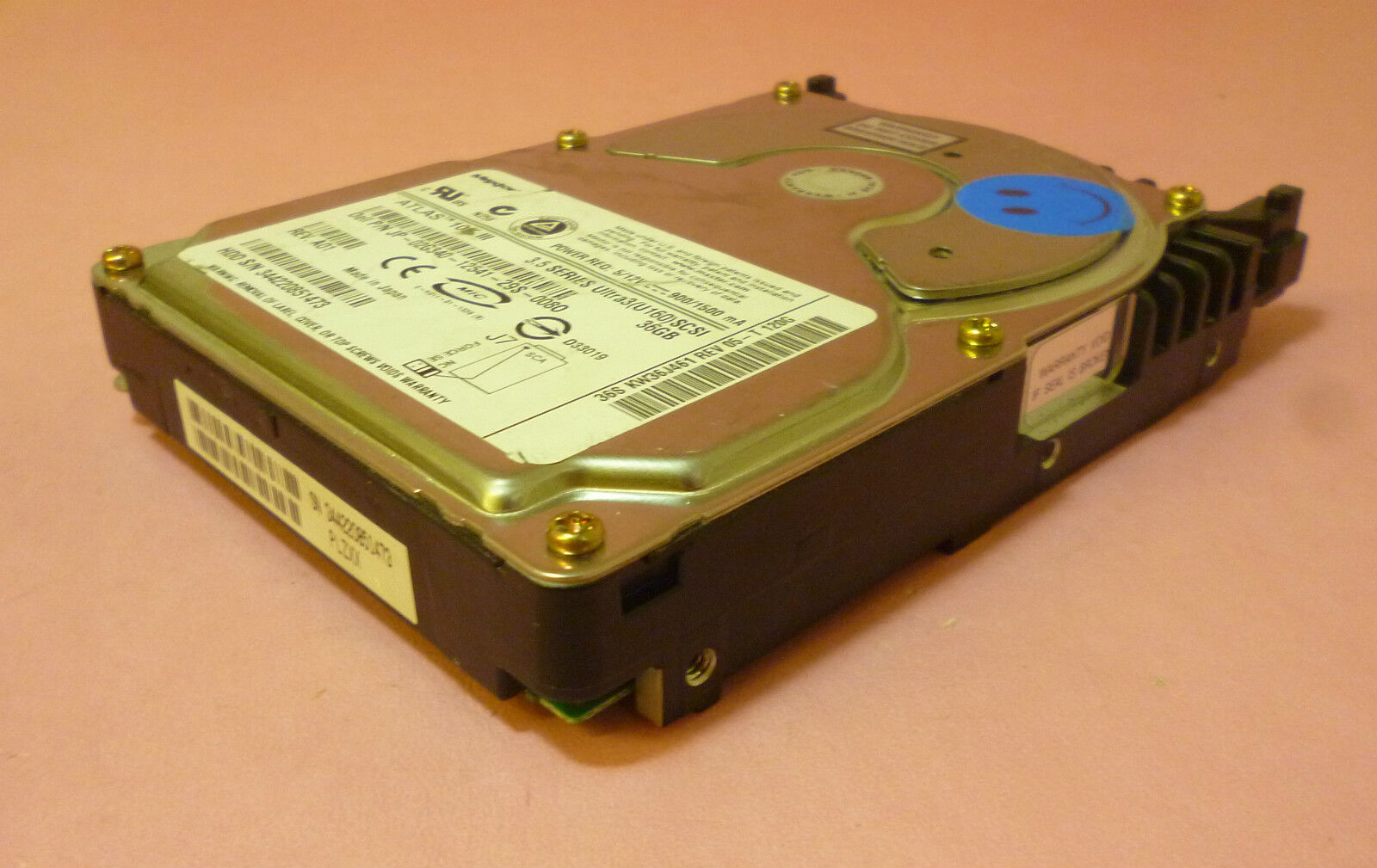 QUANTUM 36S 10K RPM 36GB SCSI Hard Disk Drive HDD // 02G340 / KW36J461 (Used) // สินค้ารับประกัน โดย บริษัท อะไหล่เซิร์ฟเวอร์ จำกัด