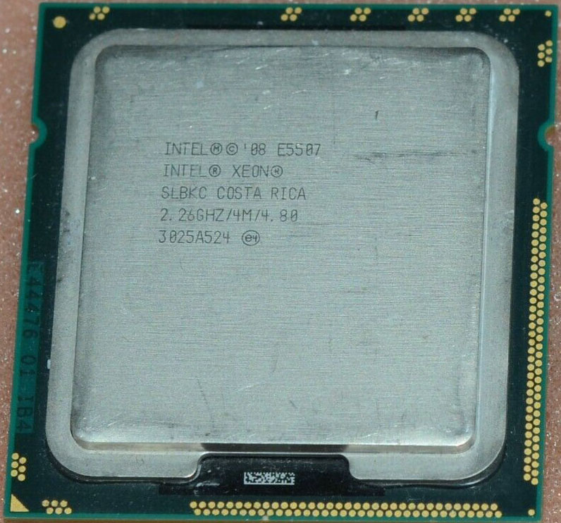 Intel Xeon E5507 2.26GHz 4MB 4.8GT/s SLBKC LGA1366 CPU Server Processor (Used) // สินค้ารับประกัน โดย บริษัท อะไหล่เซิร์ฟเวอร์ จำกัด