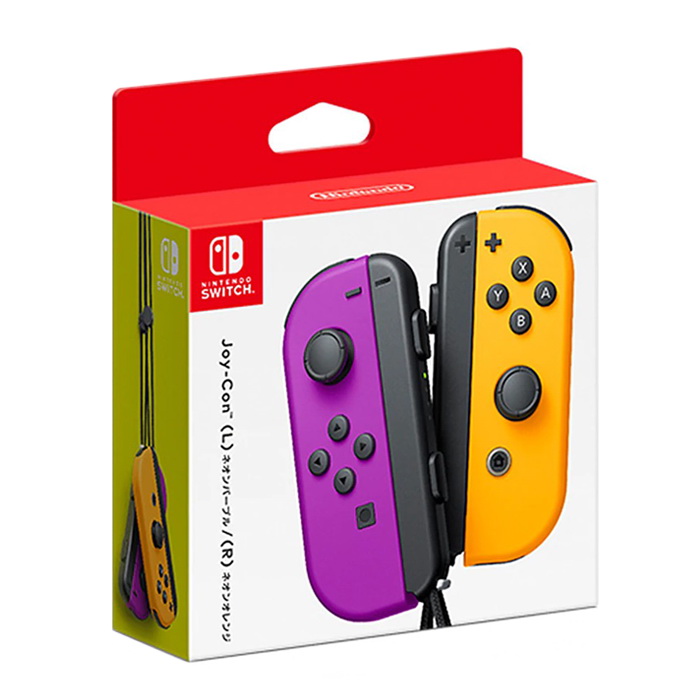 Nintendo Switch Joy-Con Controllers (Purple / Orange)