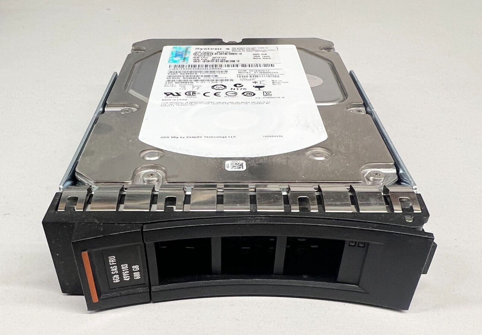 IBM 600GB 15K SAS 6G 3.5" LFF Hard Disk // 49Y6103 49Y6102 49Y6106 // HUS156060VLS600 // ST3600057SS (Used) // สินค้ารับประกัน โดย บริษัท อะไหล่เซิร์ฟเวอร์ จำกัด
