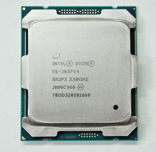 Intel Xeon E5-2637 V4 3.5GHz 4-Core Processor CPU LGA2011 SR2P3 // E5-2637 V4 (Used) // สินค้ารับประกัน โดย บริษัท อะไหล่เซิร์ฟเวอร์ จำกัด