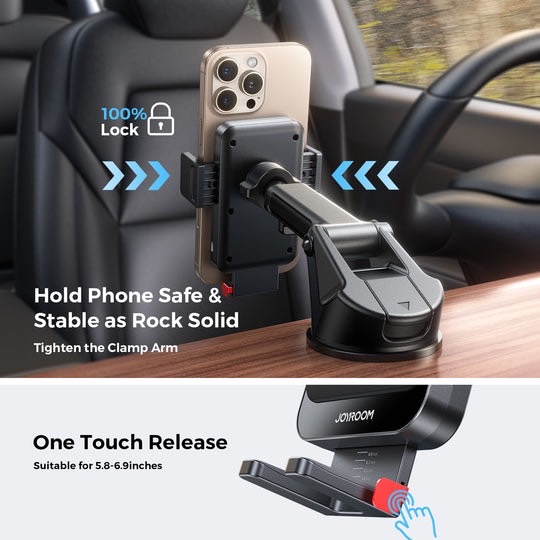 JR-ZS241S WIRELESS CAR CHARGER HOLDER