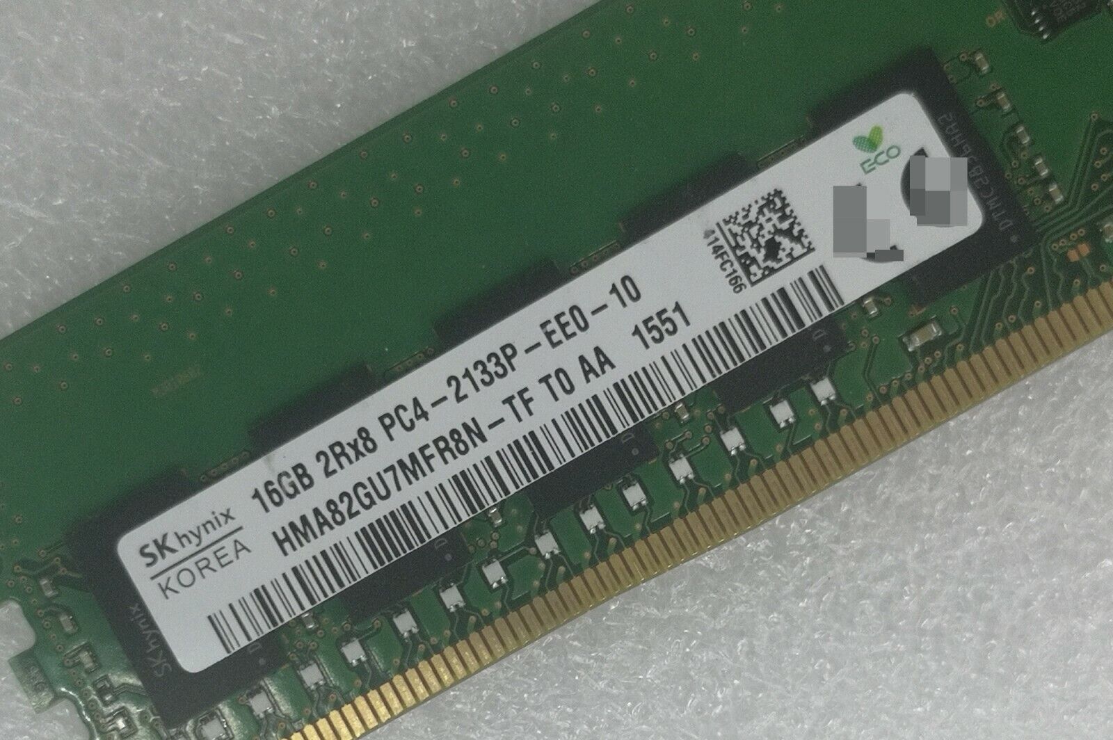 Samsung 16GB (2Rx8) PC4-2133P-EE1 ECC Ram DDR4 2133MHz UDIMM // M391A2K43BB1-CPBQ (Used) // สินค้ารับประกัน โดย บริษัท อะไหล่เซิร์ฟเวอร์ จำกัด