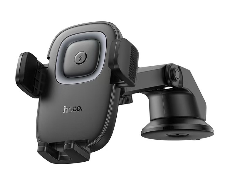 HW32 CROWN PUSH-TYPE WIRELESS CHARGING CAR HOLDER (CENTER CONSOLE)