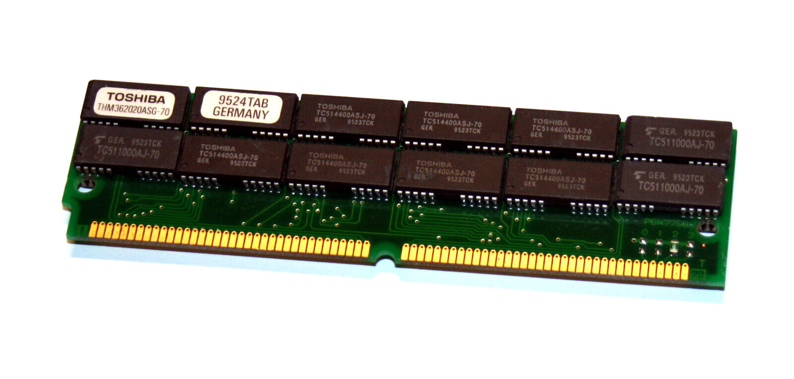 Toshiba 8MB FastPage Memory with Parity 70ns PS/2-Simm 72-pin / THM362020ASG-70 // (USED) สินค้ารับประกัน โดย บริษัท อะไหล่เซิร์ฟเวอร์ จำกัด