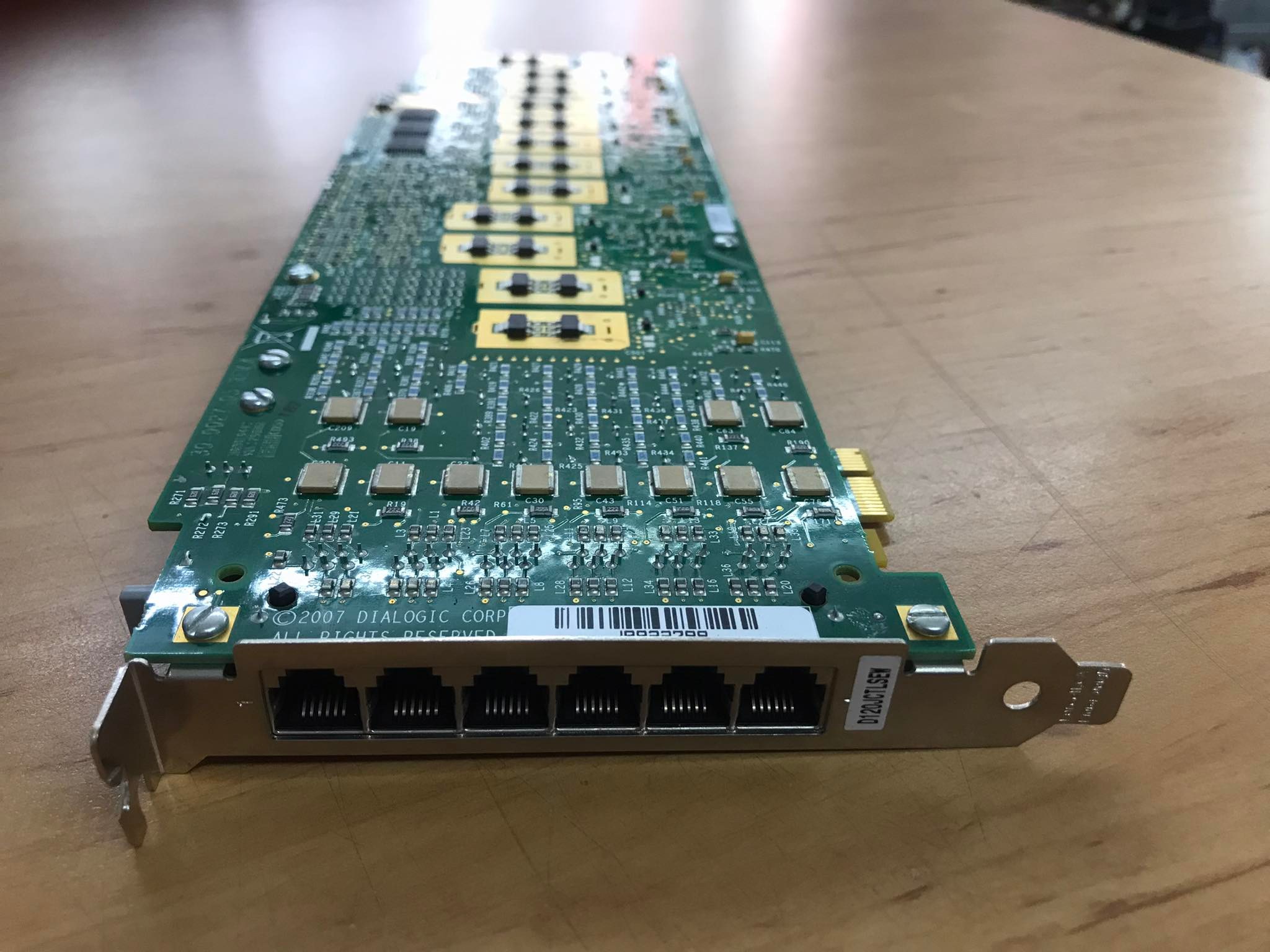 Dlalogic 6-Port PCI-E Media Board 44-0940-01 D120JCTLSEW (Used) // สินค้ารับประกัน โดย บริษัท อะไหล่เซิร์ฟเวอร์ จำกัด