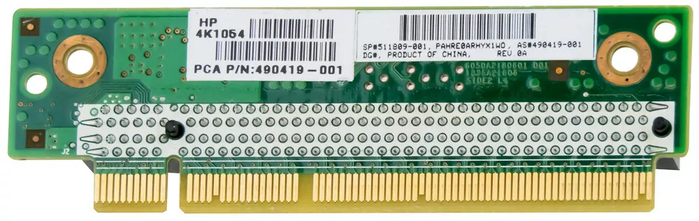 HP ProLiant DL160 G6 G7 DL320 G6 PCIe Riser Board // 511809-001 / 490419-001 (Used) // สินค้ารับประกัน โดย บริษัท อะไหล่เซิร์ฟเวอร์ จำกัด