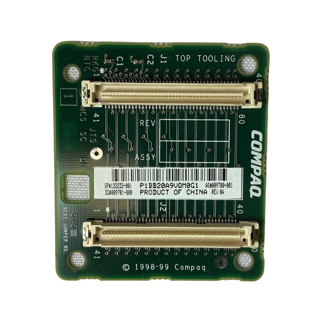 HP Integrated RAID-On-Chip SCSI Jumper Board // 122232-001 / 009702-001 / 009700-001 (Used) // สินค้ารับประกัน โดย บริษัท อะไหล่เซิร์ฟเวอร์ จำกัด