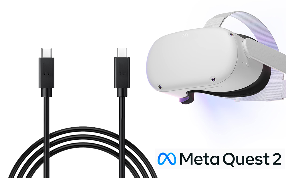 Meta Quest 2 : USB C To USB C