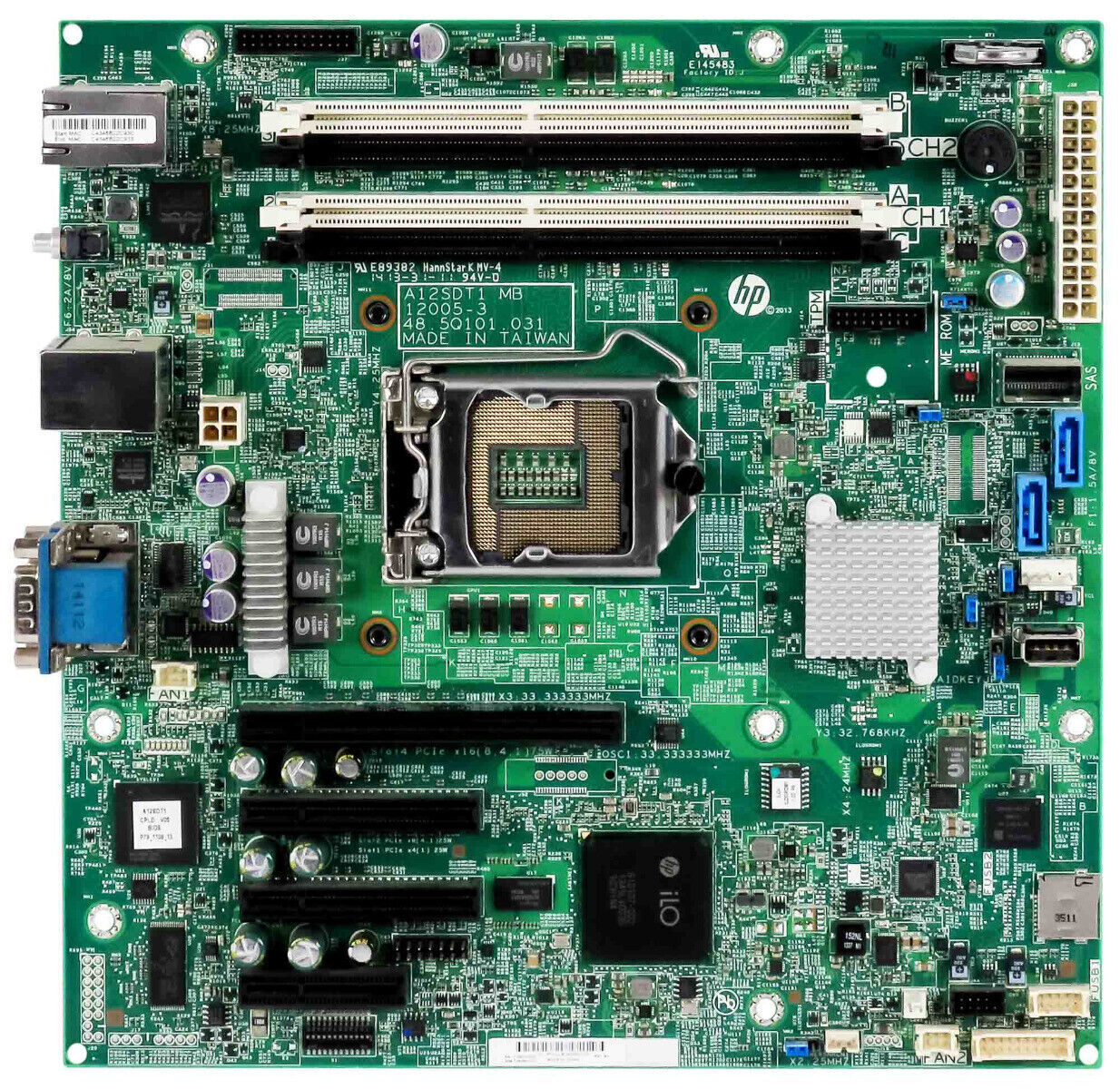 HP System Board For Proliant Ml310e Gen8 V2 Server // 726766-001 (Used) // สินค้ารับประกัน โดย บริษัท อะไหล่เซิร์ฟเวอร์ จำกัด