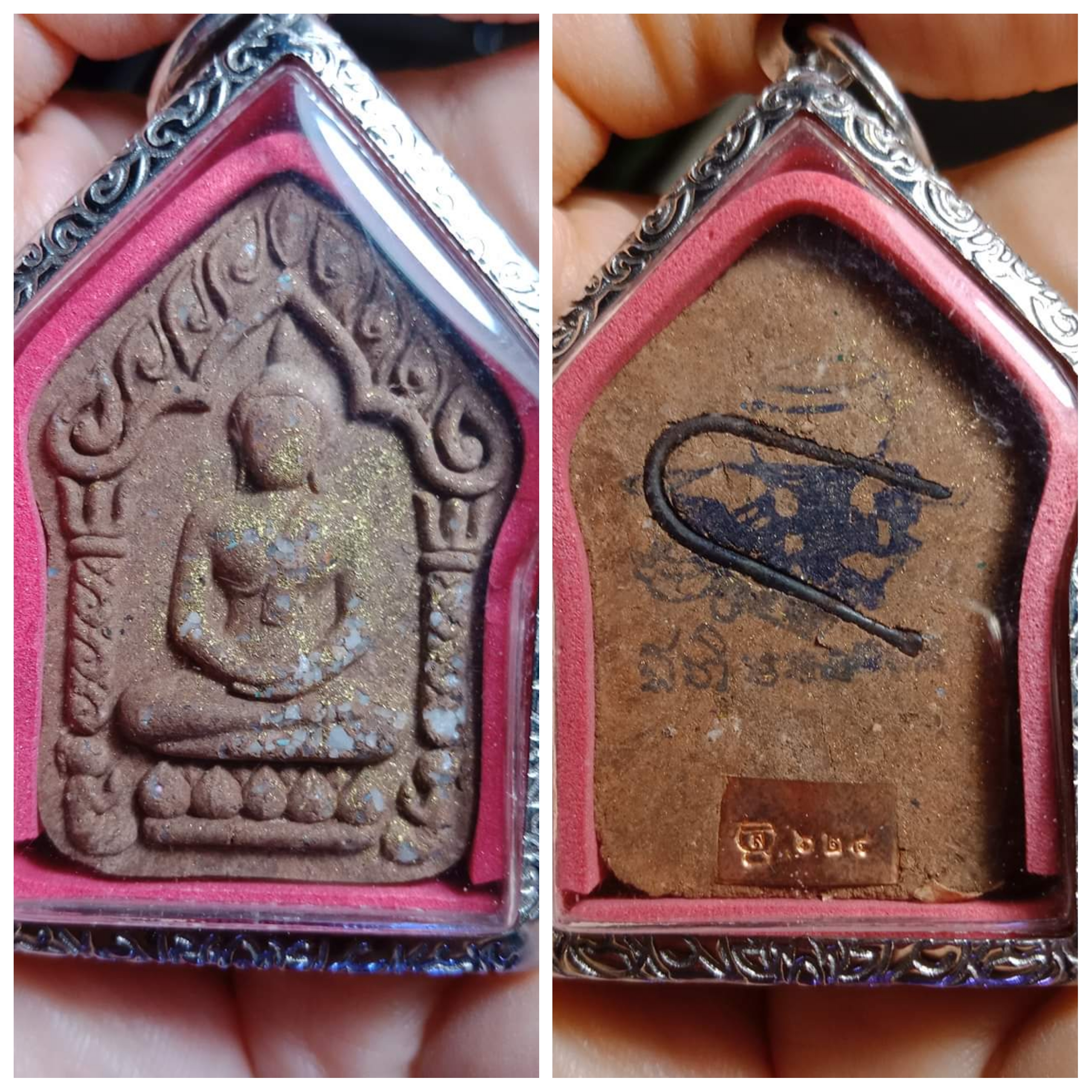 พระขุนแผน รุ่นพรายแม่เศรษฐี (แม่หญิง) หลวงปู่เสวียน จารุธัมโม เจ้าอาวาสวัดกระมัลพัฒนา ต.โพธิ์วงศ์ อ.ขุนหาญ จ.ศรีสะเกษ