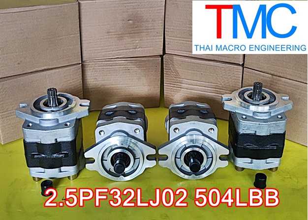 ปั้มไฮโดรลิกรถบรรทุกเครน#32 (2.5PF32 LJ02S04LBB)