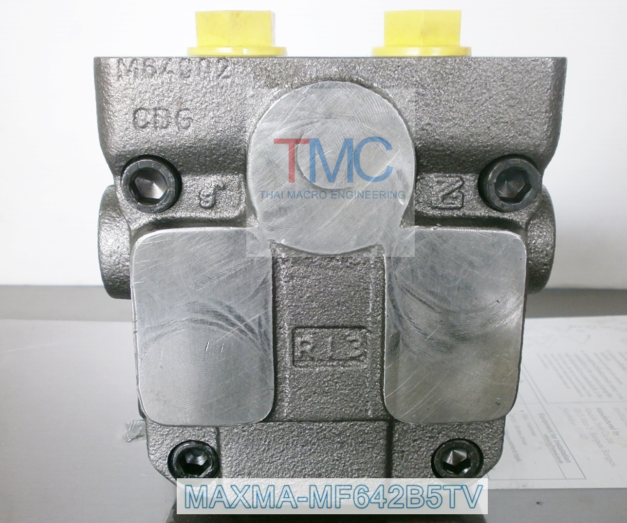 ปั้มมอเตอร์เฟืองขับล้อรถคีบอ้อยแบบ(BELL)3ล้อMAXMA-MF642B5TV