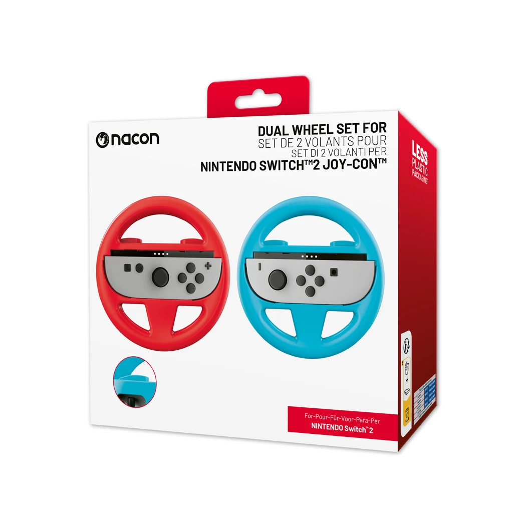 Nintendo Switch 2 : Nacon Dual Wheel Set For Joy-Con