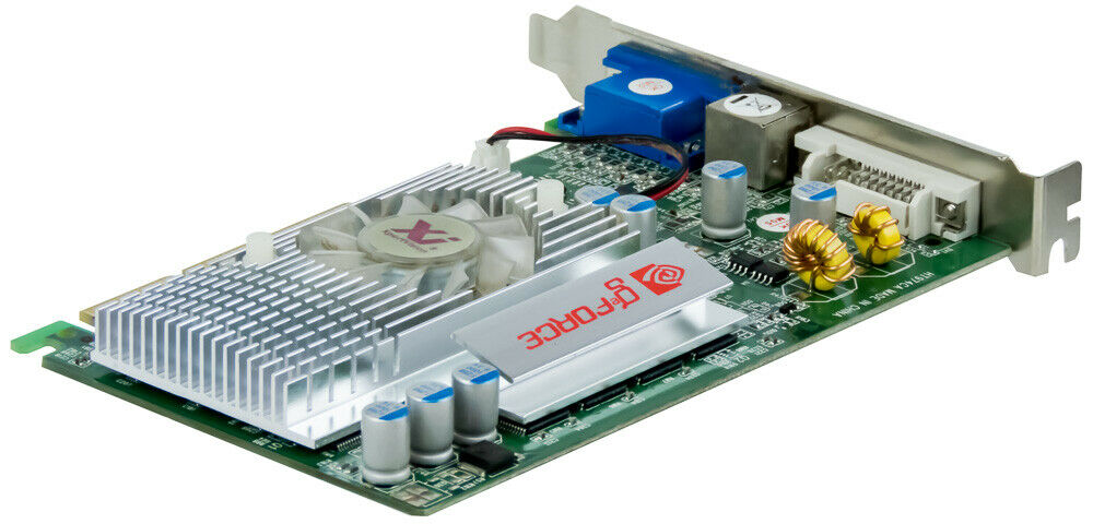 NEW nVIDIA FX5500 256MB 128bit PCI DDR VGA/DVI /S-Video Video Card FX 5500 (Warranty 1 Year) สินค้ารับประกัน โดย บริษัท อะไหล่เซิร์ฟเวอร์ จำกัด